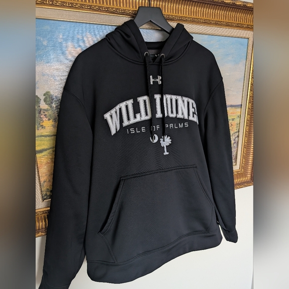 Under Armour Other - Under Armour Black Isle of Palms Wild Dunes Hoodie